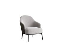 KIBONCY Modern Living Metal Legs Chair Accent Chairs for Room & Bedroom Armchair Furniture for(D)