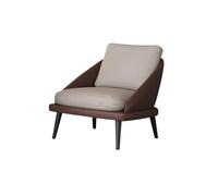 KIBONCY Modern Single Seating Set - Leisure Sofa Chair with Side Table for Salon VIP Lounge Hotel Lobby KTV Reception Office Waiting Area(Chair,G)