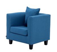 KIBONCY Modern Small Room Sofa, Modern Accent Chair, Cosy Padding, Sturdy Wooden Frame, for Living Room, Bedroom(D,72CM)