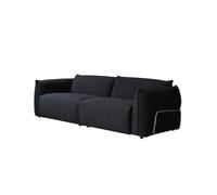 KIBONCY Modern Sofa Couch, Chenille Fabric Sectional Boneless with Deep Seat Love Couches for Living Room Bedroom and Office(220x94x68cm)