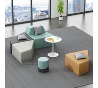 KIBONCY Moderno Juego de sofás for la relajación empresarial en centros de educación temprana y formación.(C)