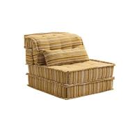 KIBONCY Modular Chenille Floor Sofa Chair, Convertible Couch Adjustable Lounge, Multi-Position Lazy for Living Room & Bedroom(A)