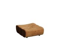 KIBONCY Modular Sectional Sofa, Customizable Teddy Fleece Couch Curved, Space-Saving for Apartment Living(I)