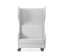 KIBONCY Muebles Elegantes for Sala de Estar, sofá de Oficina, recepción y área de Ocio semicerrada, cabinas privadas for negociación.(A-Single)