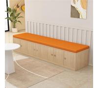 KIBONCY Multi-Functional Storage Bench Cabinet, Cushioned Seat Shoe Changing Hidden for Home Entrance Bedroom(B,2.4m)