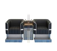 KIBONCY Multifunctional Billiard Viewing Chair, Billiard Hall Sofa, Room Lounge Area Light Luxury Sofa(7)