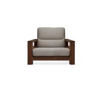 KIBONCY Natural Cedar Wood Sofa Couch, Solid Upholstered, 3 Seater,for Bedroom, Home Office(1)