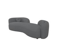 KIBONCY Oversized Sofa for Living Room, Oversize Curved Cloud Boucle Couch - Mid Century Modern for, Office, Apartment(6,180x115x70cm)