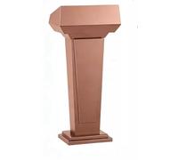 KIBONCY Podios de capacitación, Plataformas, podios de Madera Maciza, mostradores de recepción de Alta Gama, adecuados para hoteles, centros de conferencias y Salas administrativas.(D)