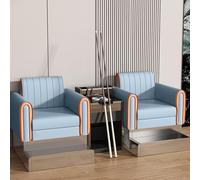 KIBONCY Premium Billiard Chair with Side Table, PU Leather Pool Game Room Seating,Billiards Ball-Watching for Hall and Sofa(1)