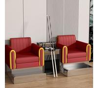 KIBONCY Premium Billiard Chair with Side Table, PU Leather Pool Game Room Seating,Billiards Ball-Watching for Hall and Sofa(3)