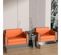 KIBONCY Premium Billiard Chair with Side Table, PU Leather Pool Game Room Seating,Billiards Ball-Watching for Hall and Sofa(8)