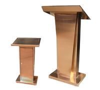 KIBONCY Púlpito for conferencias, discursos de Boda, podio de Estilo rústico for presentaciones en Atril, Iglesias y aulas.(I)