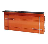KIBONCY Recepción de Estilo Industrial de herrería, mostrador de Bar de Taberna, mostrador de cafetería, mostrador de Restaurante de Barbacoa, mostrador de Caja registradora de Restaurante(200cm)
