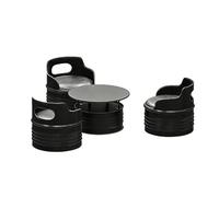 KIBONCY Retro Patio Conversation Set, 3 Chairs + 1 Table Industrial Furniture with Waterproof PU Seating,Steel Barrel Construction for Cafe Bar Living Room(D)