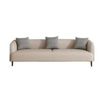 KIBONCY Scratch Resistant Cat Claw Leather Couch, Waterproof Faux,Upholstered Sofa for Living Room Small Apartment(A,200cm)