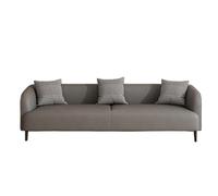 KIBONCY Scratch Resistant Cat Claw Leather Couch, Waterproof Faux,Upholstered Sofa for Living Room Small Apartment(C,200cm)