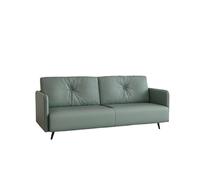 KIBONCY Scratch-Resistant Cat Claw Leather Double Sofa, Easy Clean Stain-Resistant with Non-Slip Metal Legs,for Living Room/Bedroom(C,190cm)