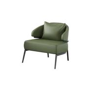 KIBONCY Silla De Oficina Italiana Moderna: Sillón Ergonómico Individual For Recepción, Salón, Reunión De Negocios con Juego De Mesa De Lujo Rock(Chair,A)