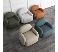 KIBONCY Silla de Oficina Tech Fabric Business, Silla de Oficina de Calidad Profesional con Soporte de Carga Estable, Silla de Cuero sintético for Oficina en casa.(Blue)