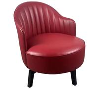 KIBONCY Silla Decorativa giratoria de Gran tamaño,Sillas de Lectura Grandes y cómodas,Sillón Ancho con cojín Suave y Grueso,Sofá Individual para Sala de Estar,Dormitorio(G)