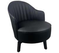 KIBONCY Silla Decorativa giratoria para Sala de Estar Cómodo sofá Individual con Respaldo Extra Grande para Dormitorio/Esquina/Lectura(E)