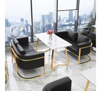 KIBONCY Sillas Modernas de Estilo Minimalista for Sala Estar, sillones Modernos Tipo Barril, sofás tapizados, sillas Comedor Moderno Mediados Siglo for, Dormitorio y Oficina(4)