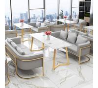 KIBONCY Sillas Modernas de Estilo Minimalista for Sala Estar, sillones Modernos Tipo Barril, sofás tapizados, sillas Comedor Moderno Mediados Siglo for, Dormitorio y Oficina(5)