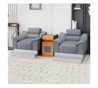 KIBONCY Sillón De Billar For Uso Comercial, Sofá De Asientos Profundos con Tela De Cuero De Primera Calidad, Soporte Ergonómico Y Reposapiés De Metal, For Relajación En Clubes(B)