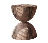 KIBONCY Sillón de Madera Maciza de Estilo nórdico for balcón o Sala de Estar; sofá Individual de diseño Estilo WABI-sabi for hoteles y Casas de huéspedes.(A2)