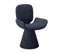 KIBONCY Sillón de tocador Giratorio 360°, sillón Auxiliar Estilo Mediados Siglo con reposabrazos, cómodo Maquillaje for Sala Estar y Oficina en casa(C)