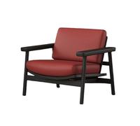 KIBONCY Sillón Estético De Madera Maciza De La Dinastía Song con Tablero De Pizarra Negra, Estilo De Mediados De Siglo For Tea House Café Hotel, Estructura De Fresno Y Base(H)