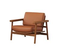 KIBONCY Sillón Estético De Madera Maciza De La Dinastía Song con Tablero De Pizarra Negra, Estilo De Mediados De Siglo For Tea House Café Hotel, Estructura De Fresno Y Base(M)