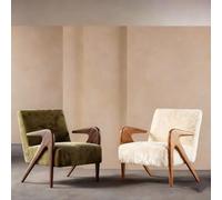 KIBONCY Sillón Individual Chino WABI-Sabi, Nuevo, de Madera Maciza, con Mesa for Hotel, casa Familia y balcón, Varios Estilos(SET10)