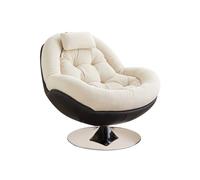 KIBONCY Sillón Individual Tipo puf, Ideal for tumbarse o Dormir, for Uso doméstico en el balcón. Silla giratoria Sencilla e Informal(E)