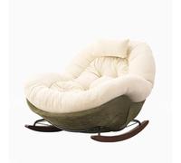 KIBONCY Sillón mecedor, sillón reclinable for Adultos, Lujoso for el hogar, balcón o Sala de Estar, Ideal for Descanso. Individual Lujo for la(3)