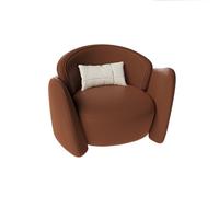 KIBONCY Sillón Moderno de Mediados de Siglo con Estructura de Madera, sofá Moderno de Dos plazas, for Sala de Estar, Dormitorio y apartamento.(85cm)