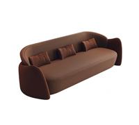 KIBONCY Sillón Moderno de Mediados de Siglo con Estructura de Madera, sofá Moderno de Dos plazas, for Sala de Estar, Dormitorio y apartamento.(190cm)