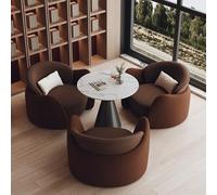 KIBONCY Sillón Moderno de Mediados de Siglo con Estructura de Madera, sofá Moderno de Dos plazas, for Sala de Estar, Dormitorio y apartamento.(B)