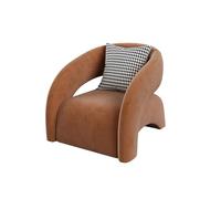 KIBONCY Sillón Moderno de Terciopelo con Respaldo Alto, tapizado, for Sala de Estar, Dormitorio y rincón de Lectura.(C)