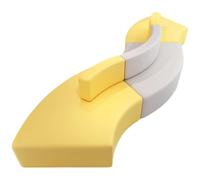 KIBONCY Simple Curved Sofa Cabinet Combination, Modern Modular Curved Sofa Set,for Kindergarten, Dance Studio, Art Room, Lobby & Reception Area(7)