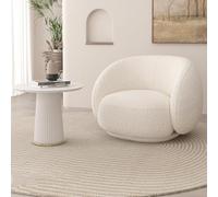 KIBONCY Single Seated Foam Sofa, Modern Accent Chair, Lazy, Cuddly Reading Couch, for Dining Room, Living, Kitchen, Bedroom(8)