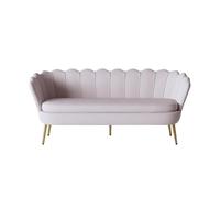 KIBONCY Small Modern Chenille Loveseat Sofa, Double Nordic Apartment Light Luxury Living Room Clothing Store 2-Person Couches for(1,182x73x78cm)