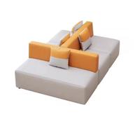 KIBONCY Sofá De Recepción Cuero Moderno, Asientos Salón Oficina Creativos For Área Espera, Institución Capacitación En El Vestíbulo, Banco Acolchado Grado Comercial(A)