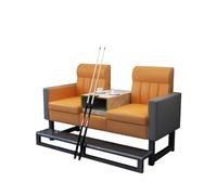 KIBONCY Sofá de Sala de Billar, Silla for observar Las Bolas, Silla Especial for Sala de Billar, Asientos y mesas de Ocio de Alta Gama(H)