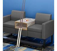 KIBONCY Sofá de visualización de Billar de Ocio, Asientos Laterales de Mesa de Billar de Varios Asientos, sofá de Descanso cómodo for Uso en Salas de Billar de Clubes(C3)