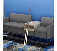 KIBONCY Sofá de visualización de Billar de Ocio, Asientos Laterales de Mesa de Billar de Varios Asientos, sofá de Descanso cómodo for Uso en Salas de Billar de Clubes(C4)
