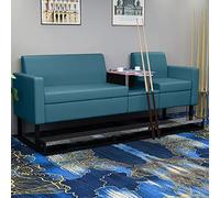 KIBONCY Sofá de visualización de Billar de Ocio, Asientos Laterales de Mesa de Billar de Varios Asientos, sofá de Descanso cómodo for Uso en Salas de Billar de Clubes(B6)