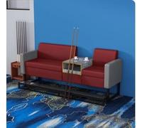 KIBONCY Sofá de visualización de Billar de Ocio, Asientos Laterales de Mesa de Billar de Varios Asientos, sofá de Descanso cómodo for Uso en Salas de Billar de Clubes(C8)