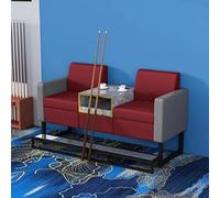 KIBONCY Sofá de visualización de Billar de Ocio, Asientos Laterales de Mesa de Billar de Varios Asientos, sofá de Descanso cómodo for Uso en Salas de Billar de Clubes(C7)